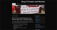 Desktop Screenshot of krayzcomix.solitairerose.com